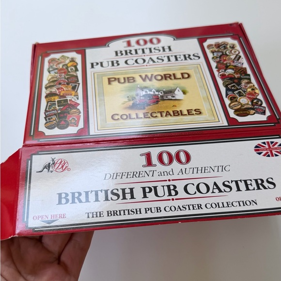 British Pub Coasters Set - Picture 3 of 16